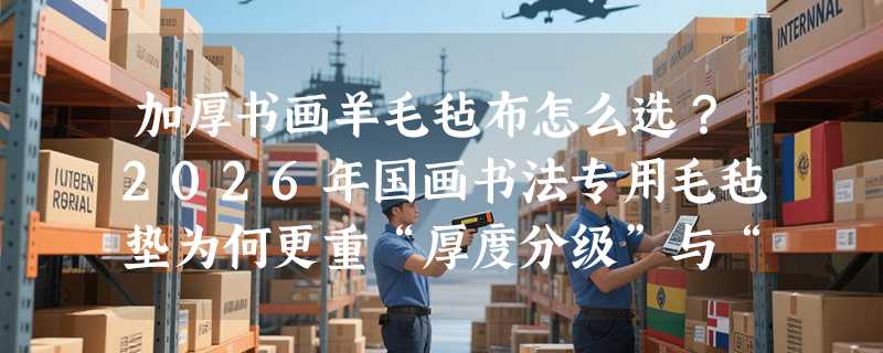 加厚书画羊毛毡布怎么选？2026年国画书法专用毛毡垫为何更重“厚度分级”与“宽幅定制”？