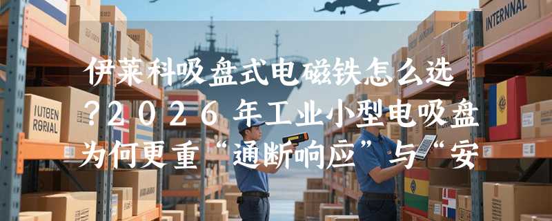 伊莱科吸盘式电磁铁怎么选？2026年工业小型电吸盘为何更重“通断响应”与“安装适配性”？