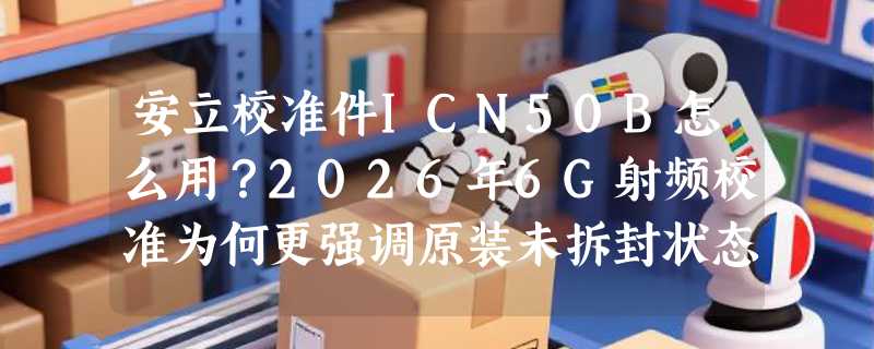 安立校准件ICN50B怎么用？2026年6G射频校准为何更强调原装未拆封状态？