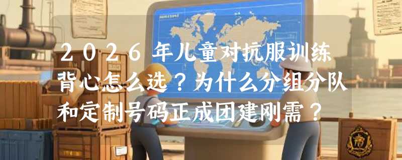 2026年儿童对抗服训练背心怎么选？为什么分组分队和定制号码正成团建刚需？
