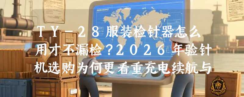 TY-28服装检针器怎么用才不漏检？2026年验针机选购为何更看重充电续航与探头灵敏度？