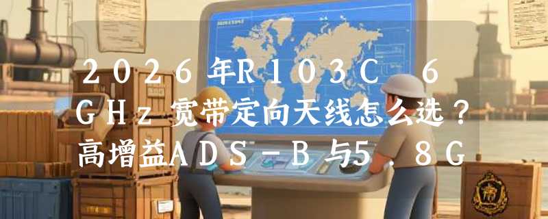 2026年R103C 6GHz宽带定向天线怎么选？高增益ADS-B与5.8G图传兼容性成新焦点