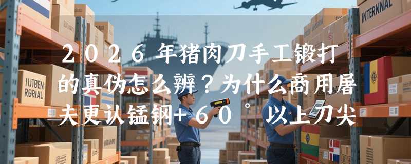 2026年猪肉刀手工锻打的真伪怎么辨？为什么商用屠夫更认锰钢+60°以上刀尖？