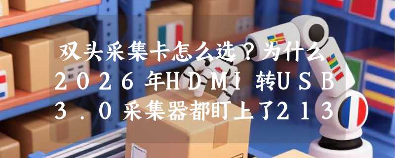 双头采集卡怎么选？为什么2026年HDMI转USB3.0采集器都盯上了2130芯片？