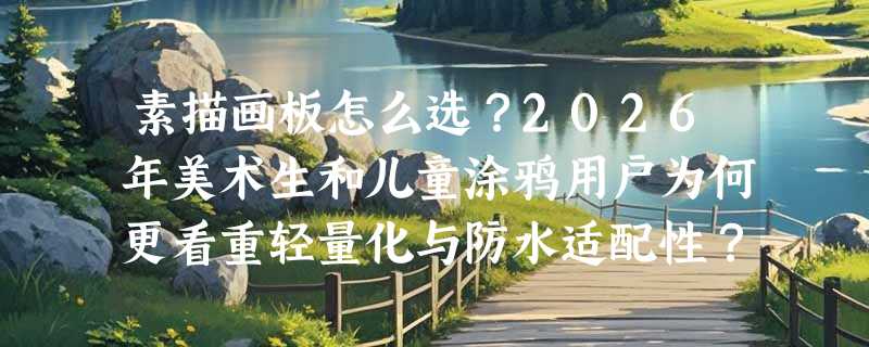 素描画板怎么选？2026年美术生和儿童涂鸦用户为何更看重轻量化与防水适配性？