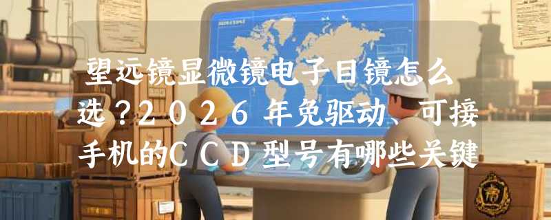望远镜显微镜电子目镜怎么选？2026年免驱动、可接手机的CCD型号有哪些关键门槛？