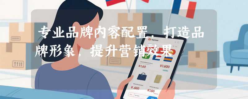 专业品牌内容配置，打造品牌形象，提升营销效果