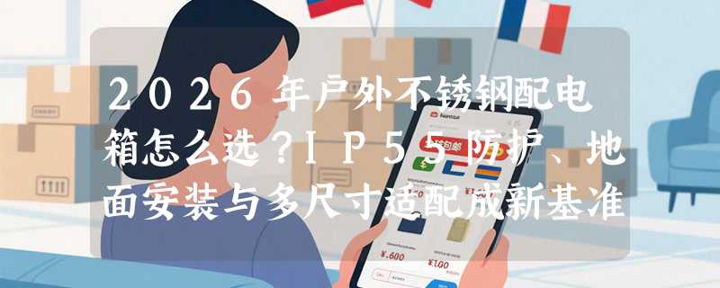2026年户外不锈钢配电箱怎么选？IP55防护、地面安装与多尺寸适配成新基准