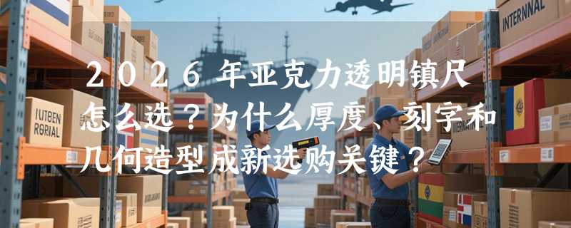 2026年亚克力透明镇尺怎么选？为什么厚度、刻字和几何造型成新选购关键？