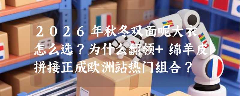 2026年秋冬双面呢大衣怎么选？为什么翻领+绵羊皮拼接正成欧洲站热门组合？