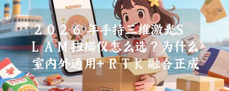 2026年手持三维激光SLAM扫描仪怎么选？为什么室内外通用+RTK融合正成高精度立面测量新基准？