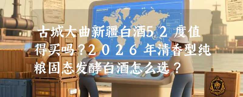 古城大曲新疆白酒52度值得买吗？2026年清香型纯粮固态发酵白酒怎么选？