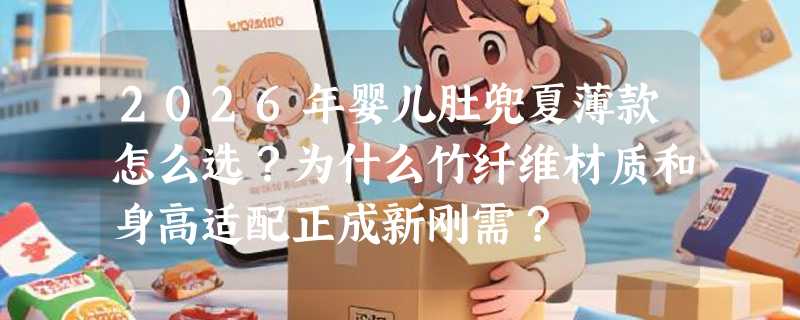 2026年婴儿肚兜夏薄款怎么选？为什么竹纤维材质和身高适配正成新刚需？