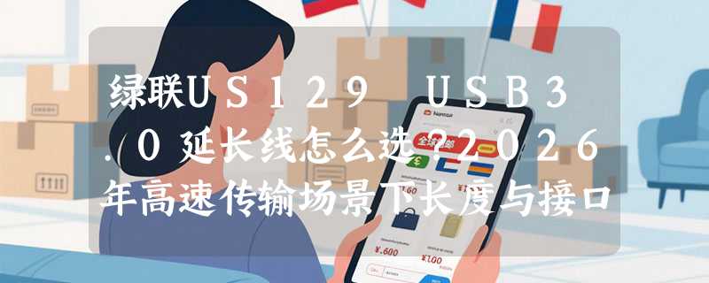 绿联US129 USB3.0延长线怎么选？2026年高速传输场景下长度与接口可靠性成关键