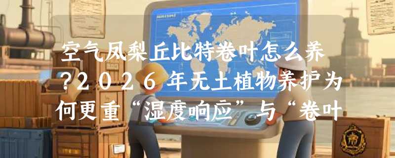 空气凤梨丘比特卷叶怎么养？2026年无土植物养护为何更重“湿度响应”与“卷叶形态识别”？