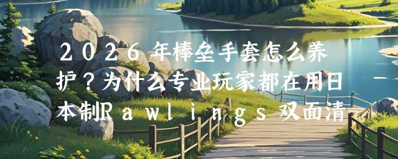 2026年棒垒手套怎么养护？为什么专业玩家都在用日本制Rawlings双面清洁上油海绵？