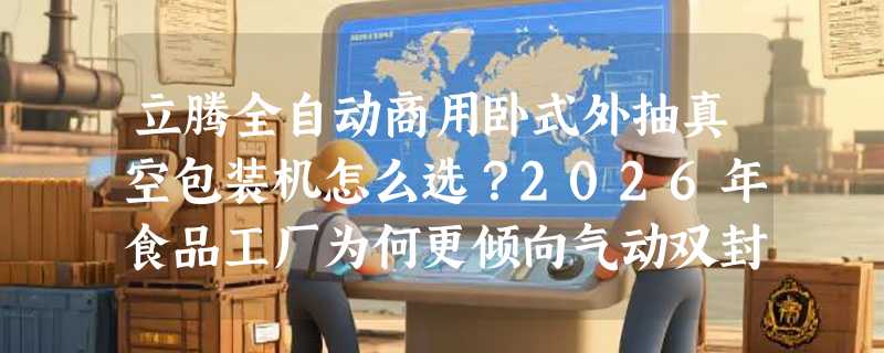 立腾全自动商用卧式外抽真空包装机怎么选？2026年食品工厂为何更倾向气动双封口机型？