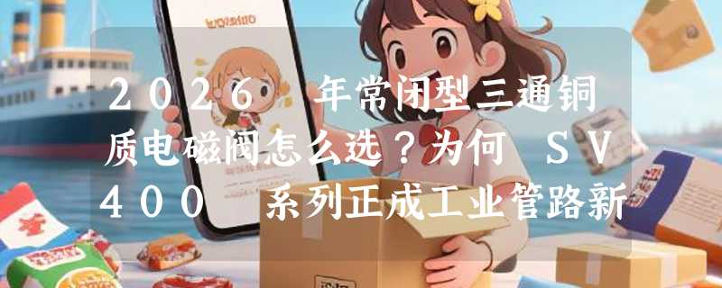 2026 年常闭型三通铜质电磁阀怎么选？为何 SV400 系列正成工业管路新基准？