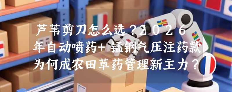 芦苇剪刀怎么选？2026年自动喷药+锰钢气压注药款为何成农田草药管理新主力？
