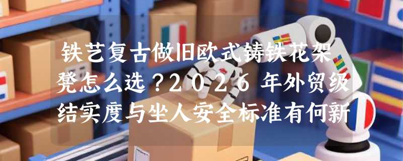 铁艺复古做旧欧式铸铁花架凳怎么选？2026年外贸级结实度与坐人安全标准有何新变化？