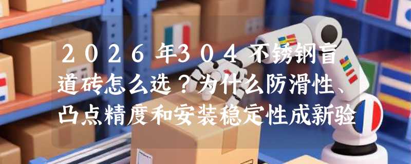 2026年304不锈钢盲道砖怎么选？为什么防滑性、凸点精度和安装稳定性成新验收重点？