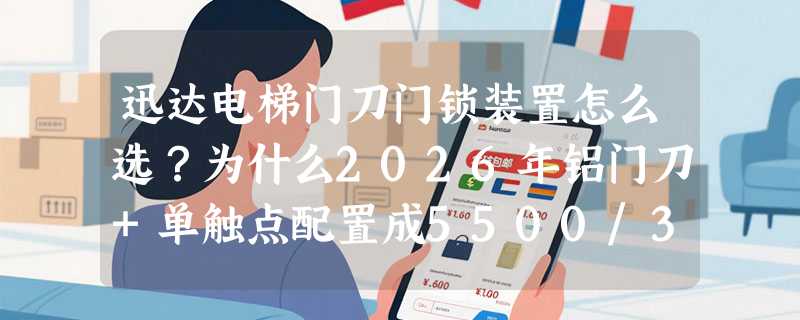 迅达电梯门刀门锁装置怎么选？为什么2026年铝门刀+单触点配置成5500/3600/3300系列主流升级方向？