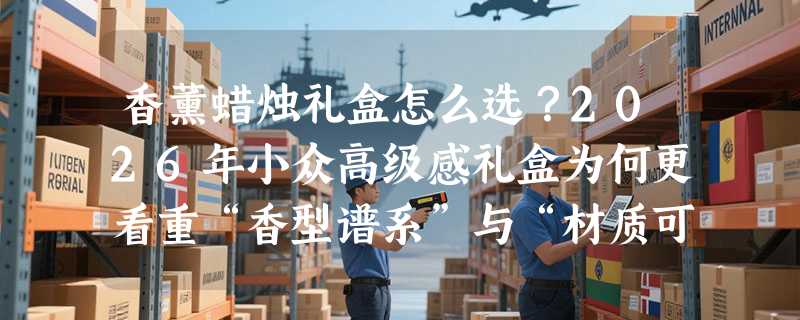 香薰蜡烛礼盒怎么选？2026年小众高级感礼盒为何更看重“香型谱系”与“材质可溯性”？