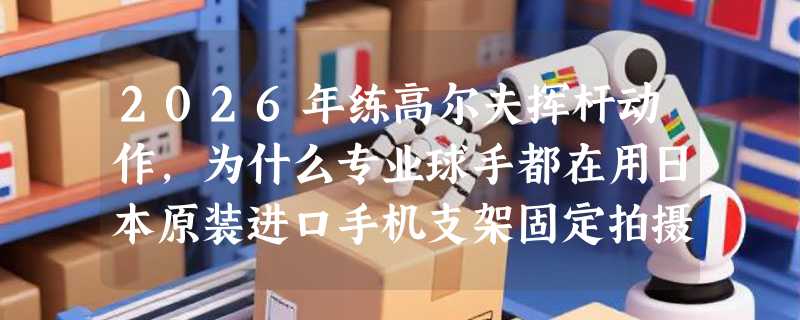 2026年练高尔夫挥杆动作，为什么专业球手都在用日本原装进口手机支架固定拍摄？