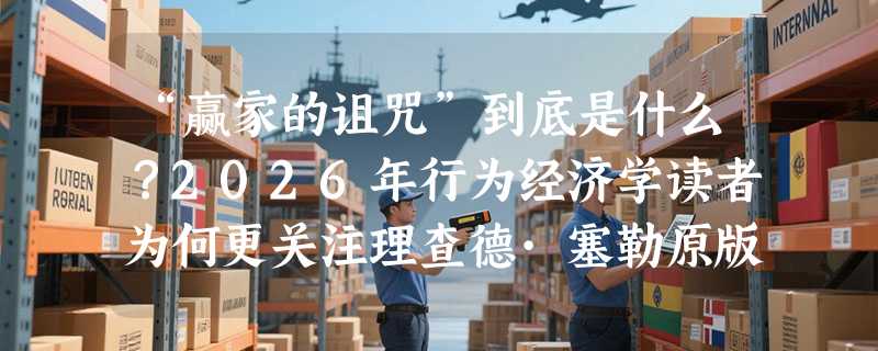 “赢家的诅咒”到底是什么？2026年行为经济学读者为何更关注理查德·塞勒原版解读？