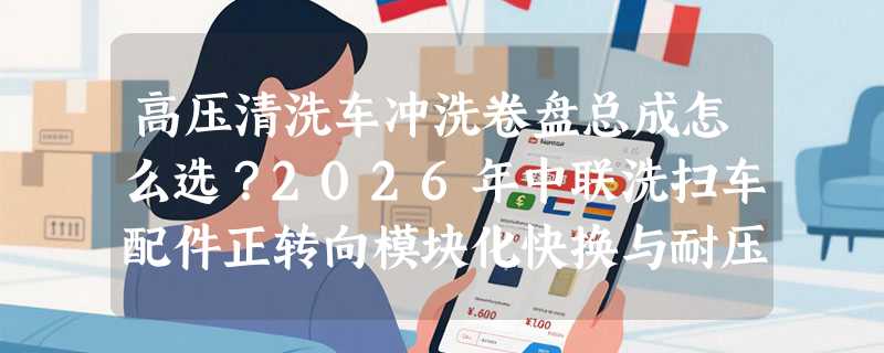 高压清洗车冲洗卷盘总成怎么选？2026年中联洗扫车配件正转向模块化快换与耐压适配