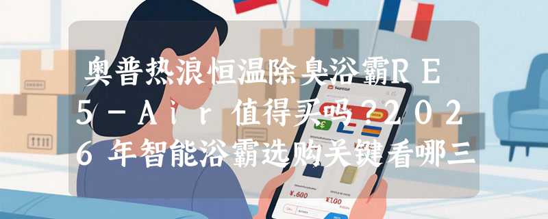 奥普热浪恒温除臭浴霸RE5-Air值得买吗？2026年智能浴霸选购关键看哪三点？