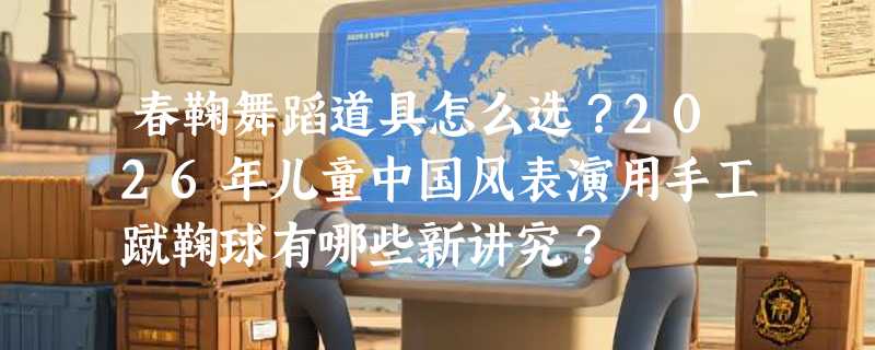 春鞠舞蹈道具怎么选？2026年儿童中国风表演用手工蹴鞠球有哪些新讲究？