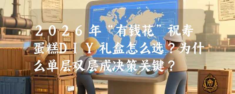 2026年“有钱花”祝寿蛋糕DIY礼盒怎么选？为什么单层双层成决策关键？