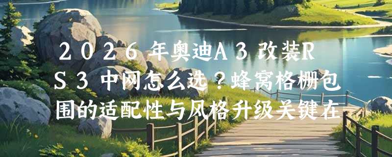 2026年奥迪A3改装RS3中网怎么选？蜂窝格栅包围的适配性与风格升级关键在哪？