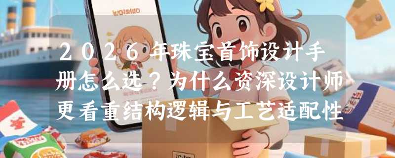 2026年珠宝首饰设计手册怎么选？为什么资深设计师更看重结构逻辑与工艺适配性？