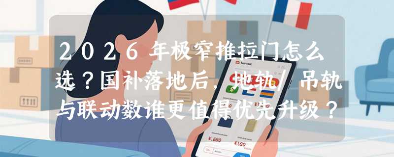 2026年极窄推拉门怎么选？国补落地后，地轨/吊轨与联动数谁更值得优先升级？