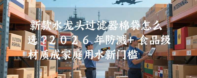 新款水龙头过滤器棉袋怎么选？2026年防溅+食品级材质成家庭用水新门槛