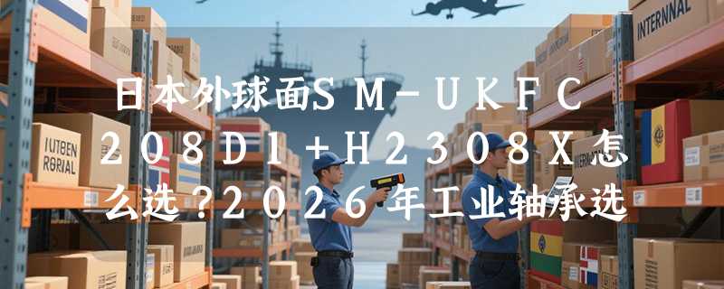 日本外球面SM-UKFC208D1+H2308X怎么选？2026年工业轴承选型为何更看重轴向兼容性？