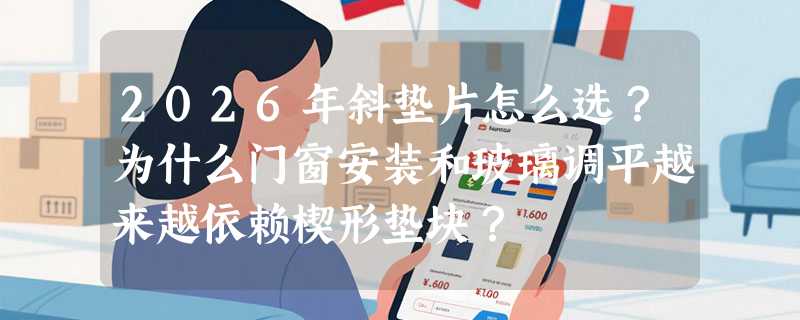 2026年斜垫片怎么选？为什么门窗安装和玻璃调平越来越依赖楔形垫块？