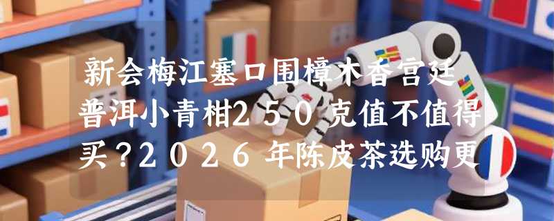 新会梅江塞口围樟木香宫廷普洱小青柑250克值不值得买？2026年陈皮茶选购更重“原产地可溯性”