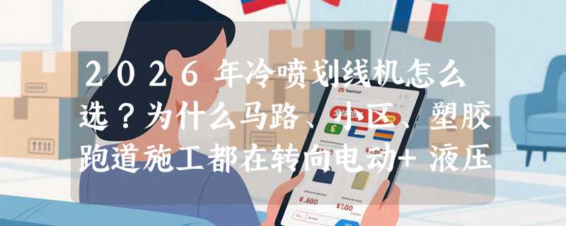 2026年冷喷划线机怎么选？为什么马路、小区、塑胶跑道施工都在转向电动+液压柱塞泵方案？