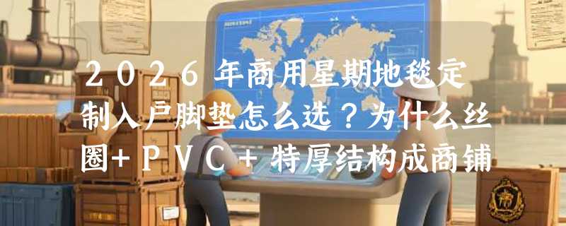 2026年商用星期地毯定制入户脚垫怎么选？为什么丝圈+PVC+特厚结构成商铺门口新标配？