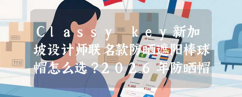 Classy key新加坡设计师联名款防晒遮阳棒球帽怎么选？2026年防晒帽的UPF认证和色彩适配正成新门槛