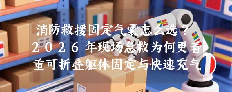 消防救援固定气囊怎么选？2026年现场急救为何更看重可折叠躯体固定与快速充气响应？