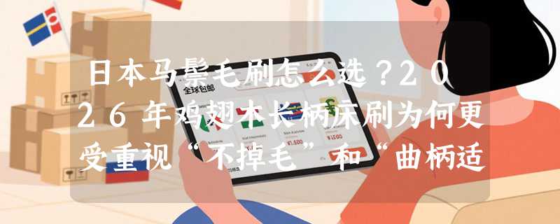 日本马鬃毛刷怎么选？2026年鸡翅木长柄床刷为何更受重视“不掉毛”和“曲柄适配性”？