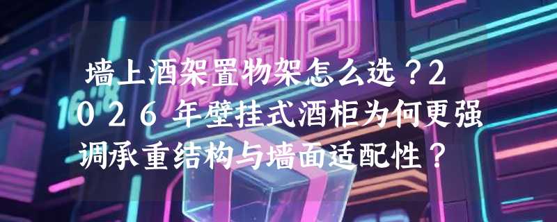 墙上酒架置物架怎么选？2026年壁挂式酒柜为何更强调承重结构与墙面适配性？