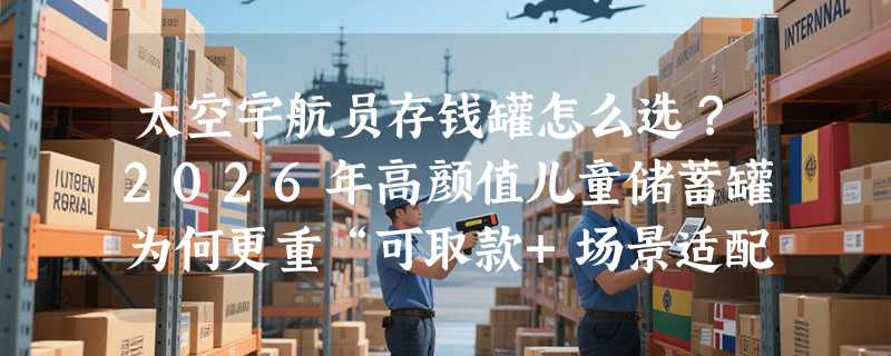 太空宇航员存钱罐怎么选？2026年高颜值儿童储蓄罐为何更重“可取款+场景适配”？