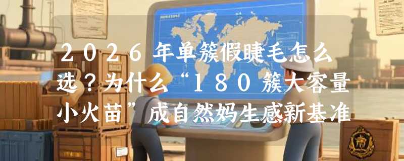 2026年单簇假睫毛怎么选？为什么“180簇大容量小火苗”成自然妈生感新基准？