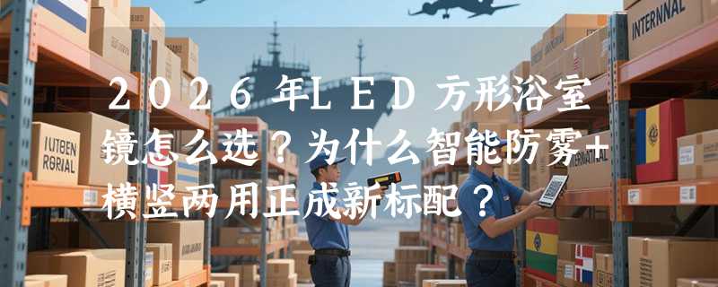 2026年LED方形浴室镜怎么选？为什么智能防雾+横竖两用正成新标配？