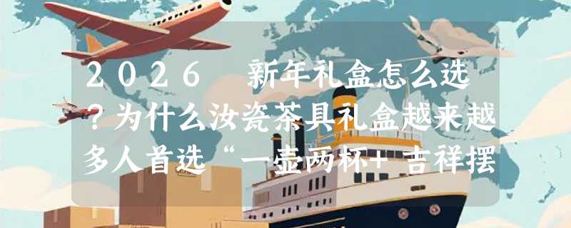 2026 新年礼盒怎么选？为什么汝瓷茶具礼盒越来越多人首选“一壶两杯+吉祥摆件”组合？